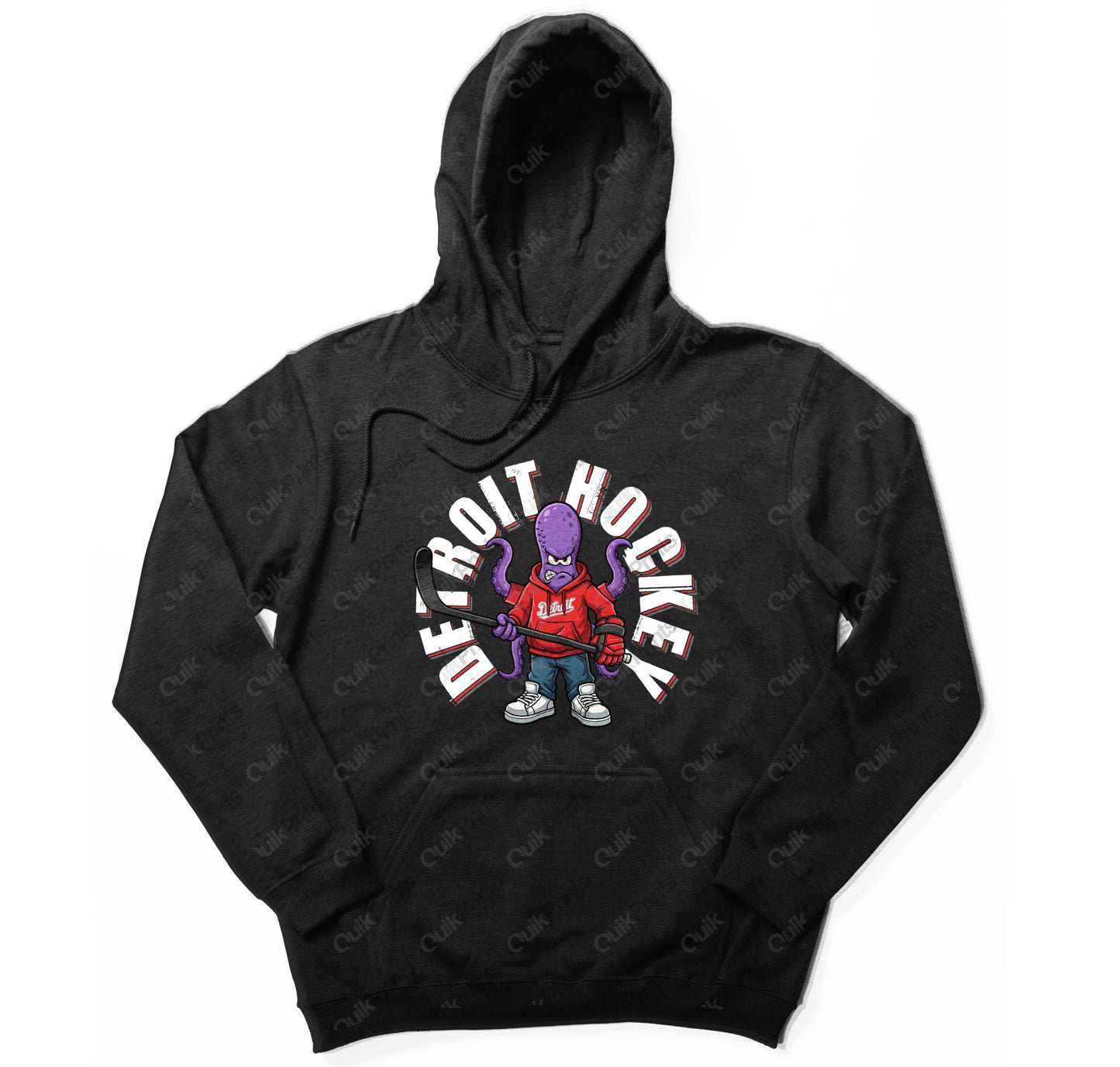 Detroit Hockey Hoodie (Stan the Octopus)