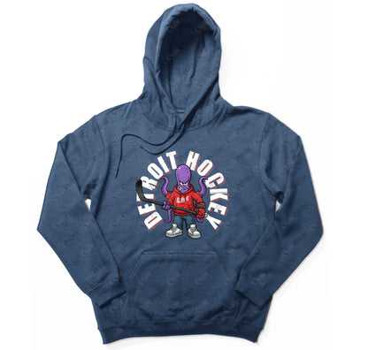 Detroit Hockey Hoodie (Stan the Octopus)