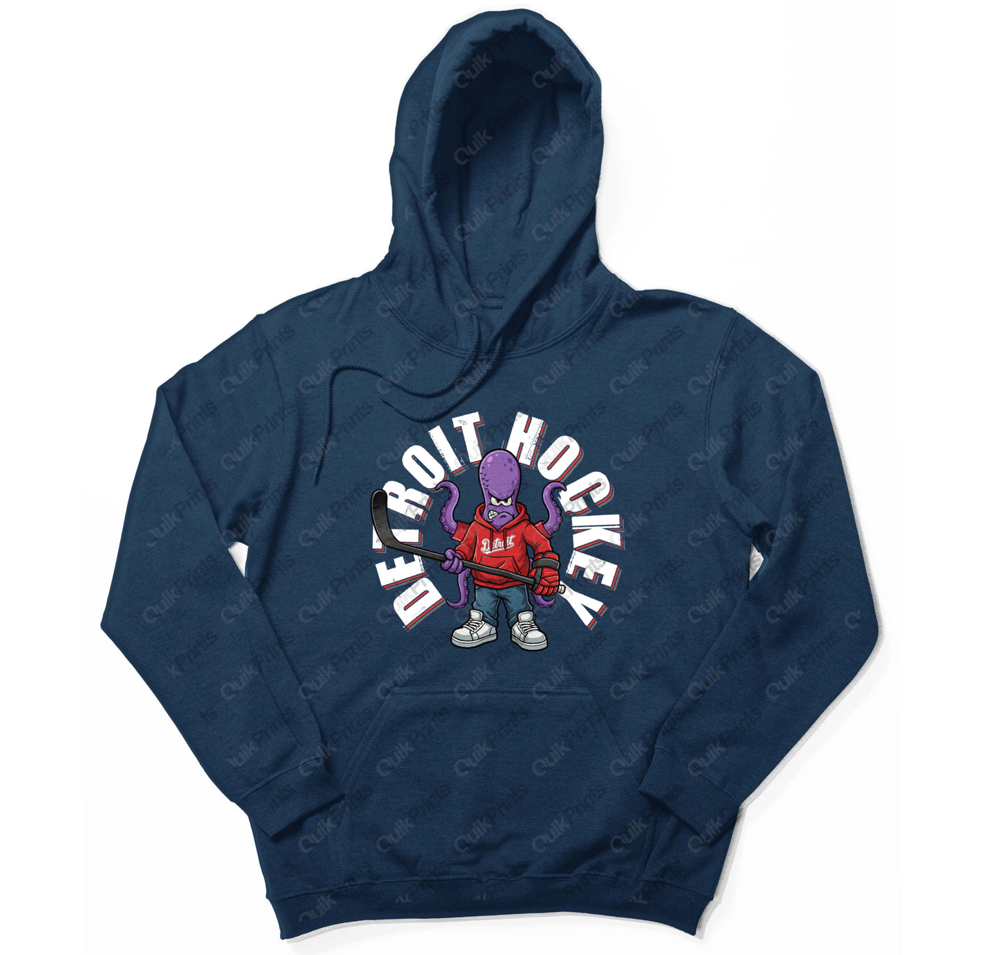 Detroit Hockey Hoodie (Stan the Octopus)
