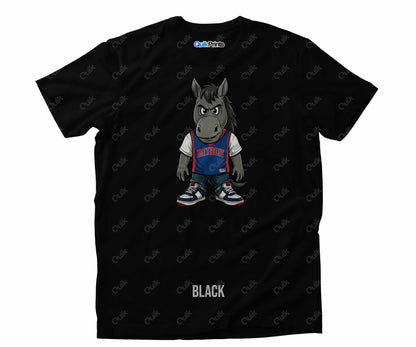 Hoarce -Detroit Sports Crew - Detroit Basketball Shirt