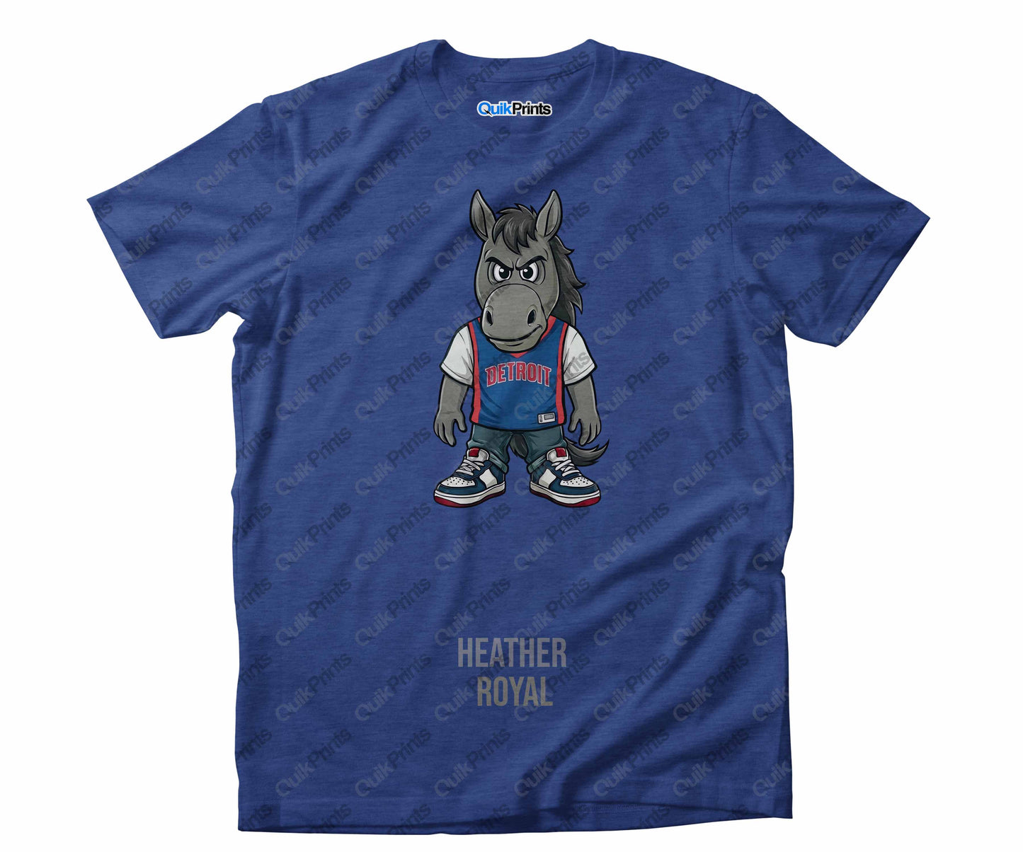 Hoarce -Detroit Sports Crew - Detroit Basketball Shirt