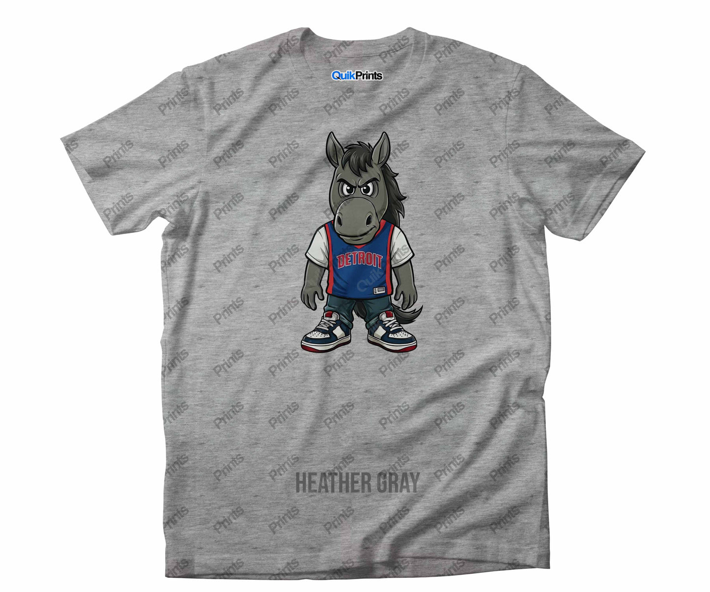 Hoarce -Detroit Sports Crew - Detroit Basketball Shirt