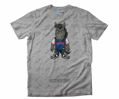 Hoarce -Detroit Sports Crew - Detroit Basketball Shirt