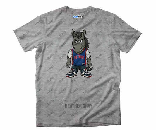 Hoarce the Horse - Detroit Sports Crew Shirt