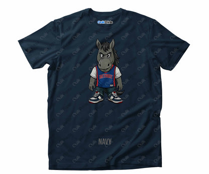 Hoarce -Detroit Sports Crew - Detroit Basketball Shirt