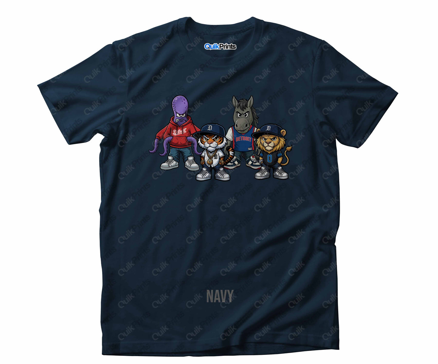 Detroit Sports Crew Shirt