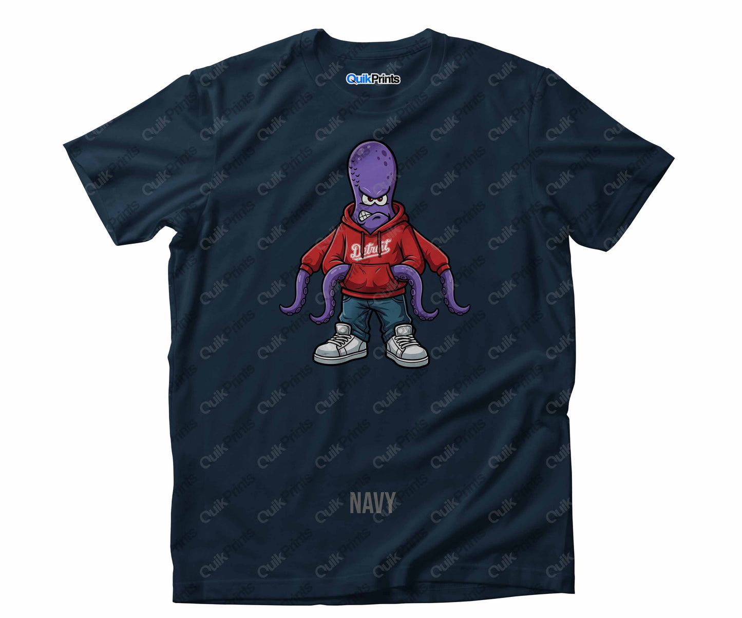 Stan the Octopus - Detroit Sports Crew - Detroit Hockey Shirt