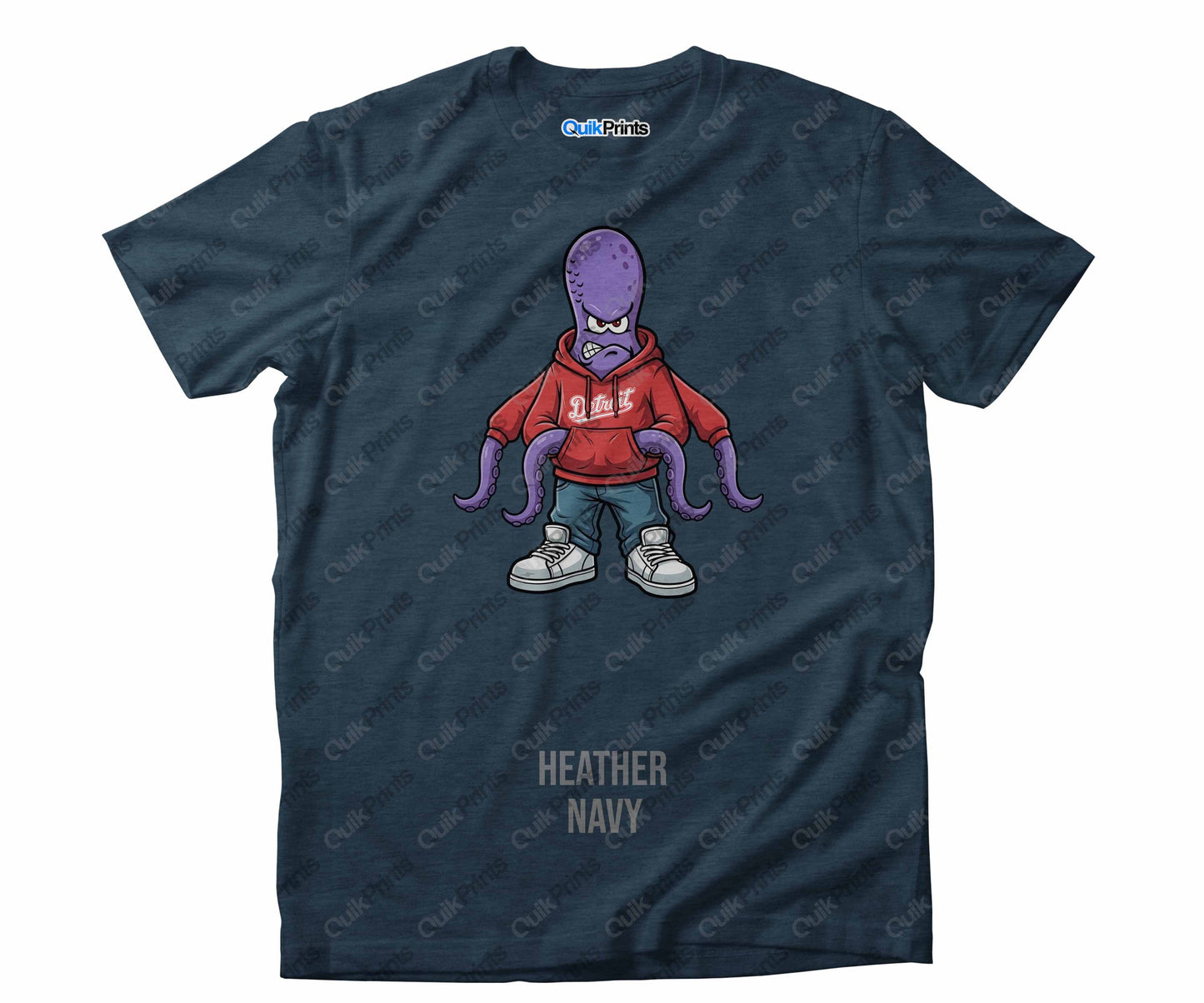 Stan the Octopus - Detroit Sports Crew - Detroit Hockey Shirt