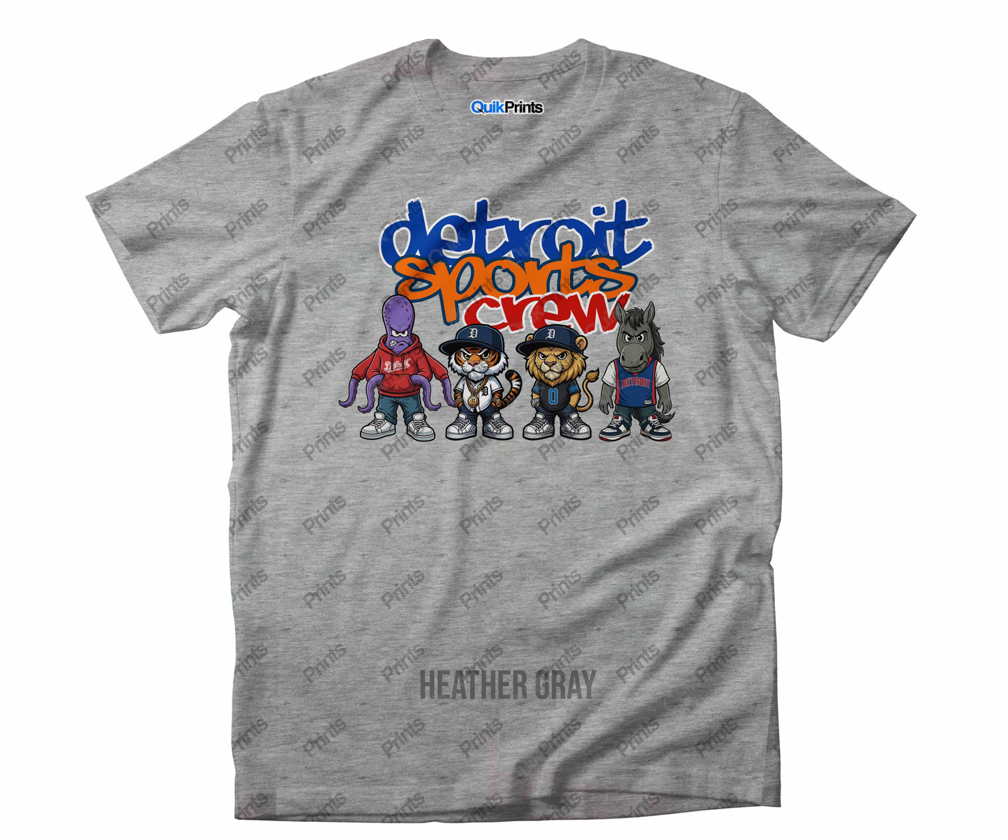 Detroit Sports Crew Shirt