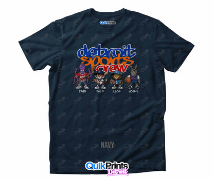 Detroit Sports Crew Shirt