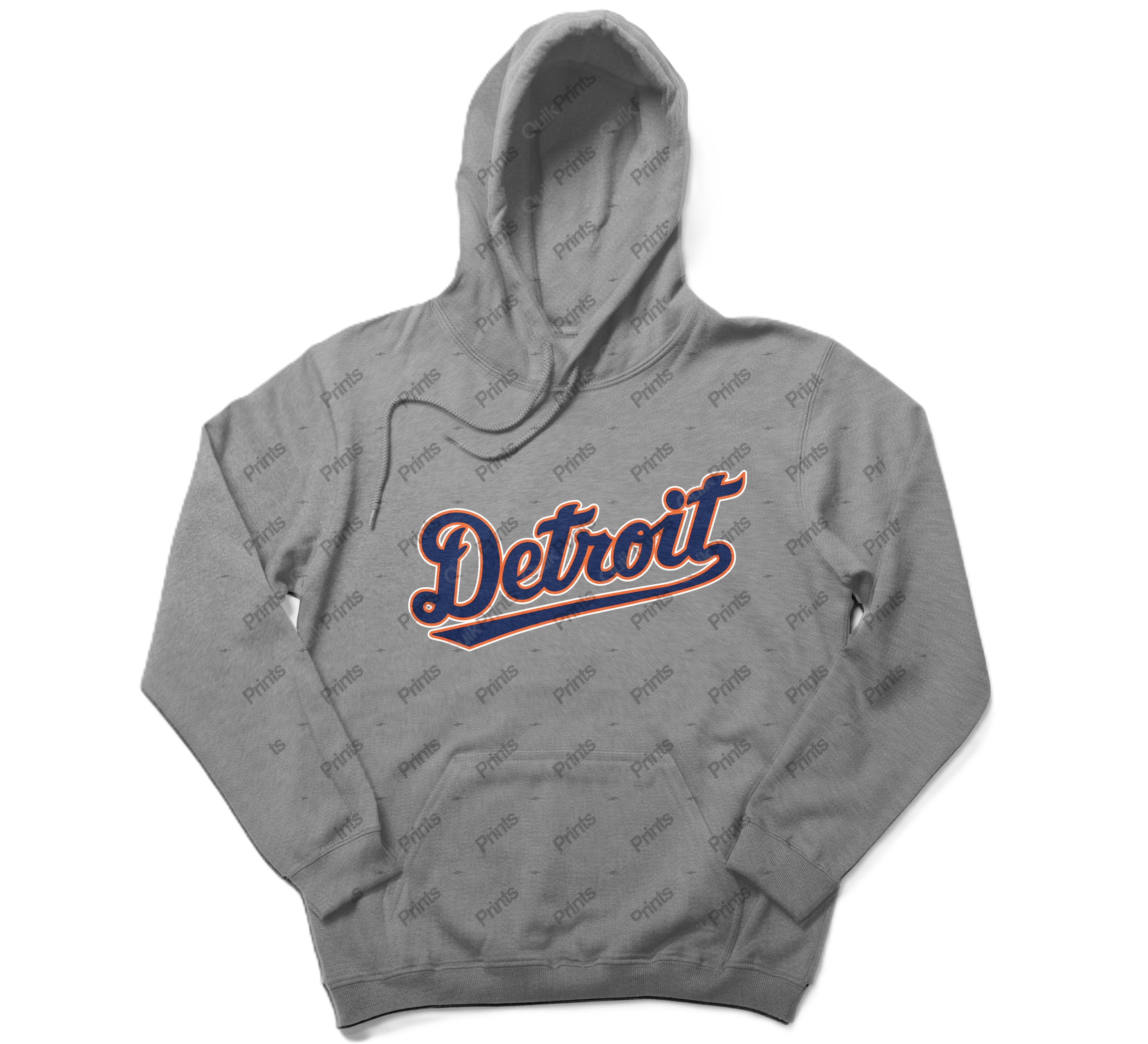 Detroit Script Hoodie – QuikPrints