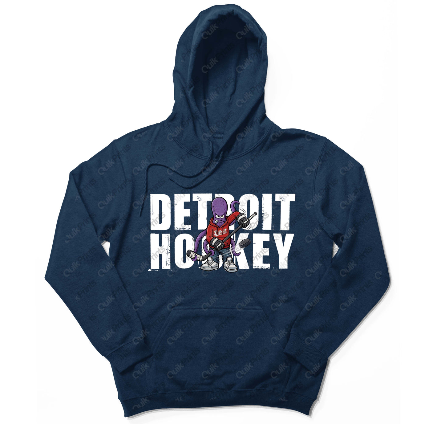 Detroit Hockey Hoodie (Stan the Octopus)