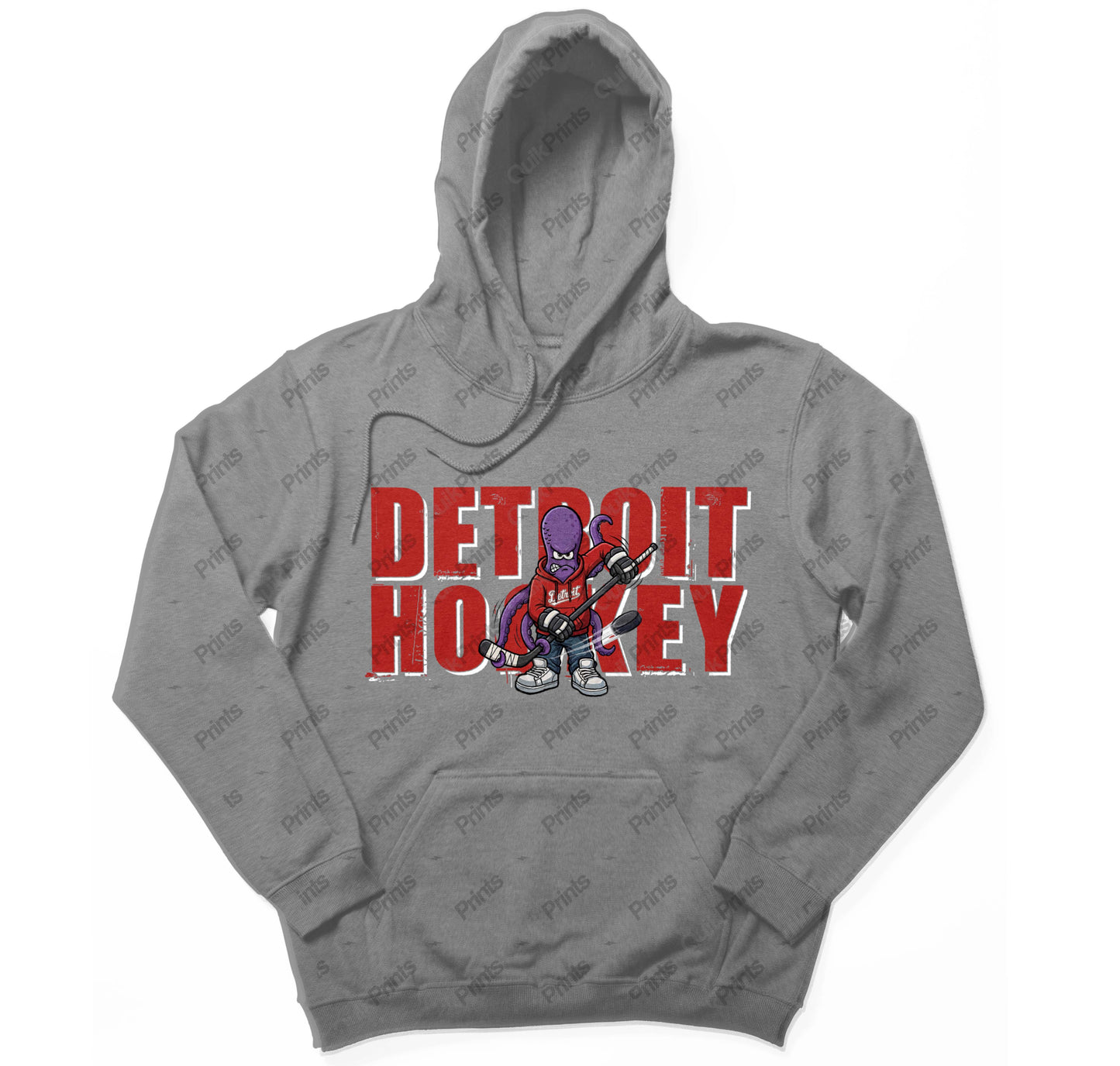 Detroit Hockey Hoodie (Stan the Octopus)