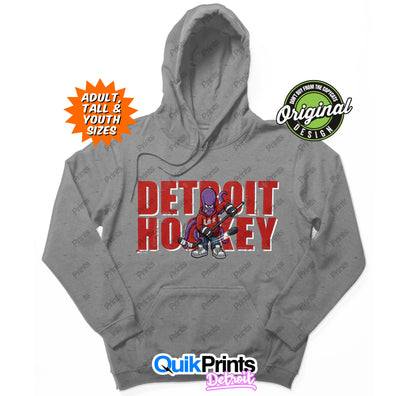 Detroit Hockey Hoodie (Stan the Octopus)