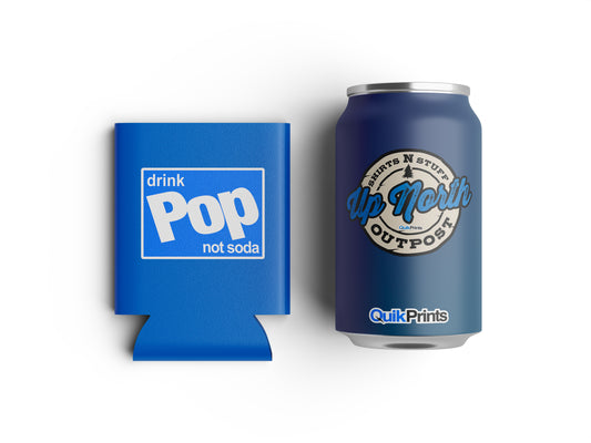 Drink Pop Not Soda Can Cooler