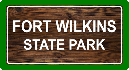 Custom Michigan State Park Sticker