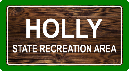 Custom Michigan State Park Sticker