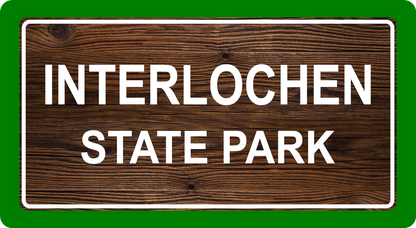 Custom Michigan State Park Sticker