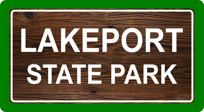 Custom Michigan State Park Sticker