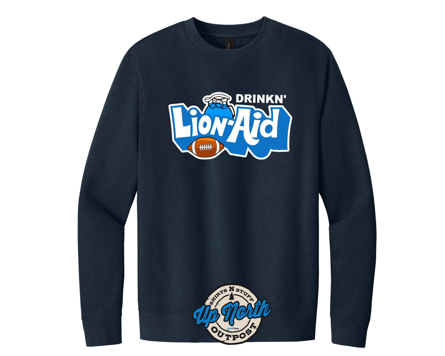 Drinkin' Lion-Aid Crewneck Sweatshirt