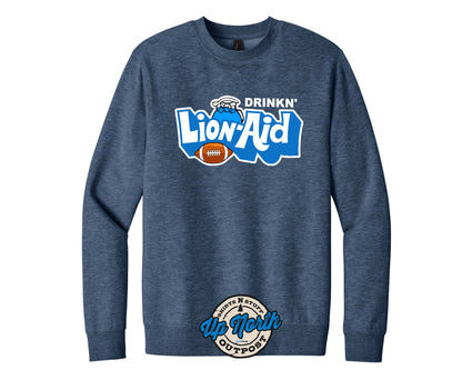 Drinkin' Lion-Aid Crewneck Sweatshirt