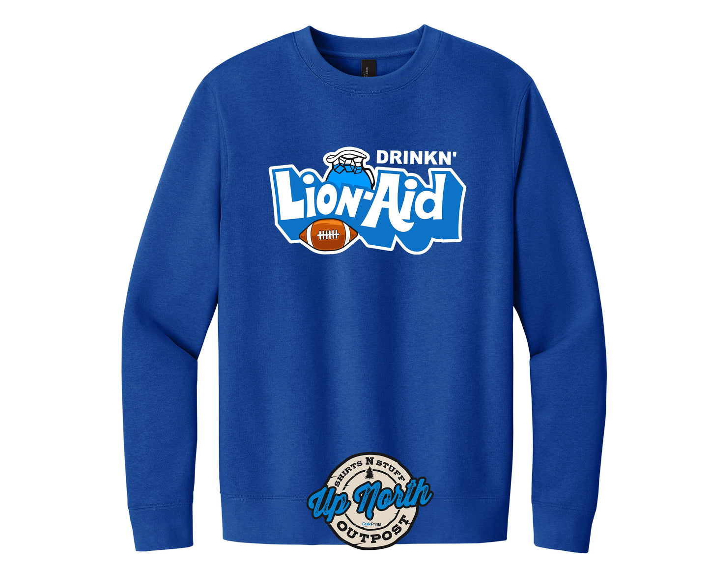 Drinkin' Lion-Aid Crewneck Sweatshirt