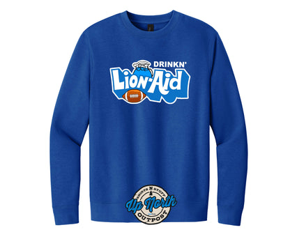 Drinkin' Lion-Aid Crewneck Sweatshirt