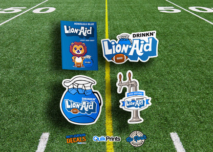 Lion-Aid Sticker Pack