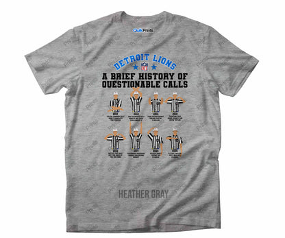 Detroit Football - A Brief History of Questionable Calls