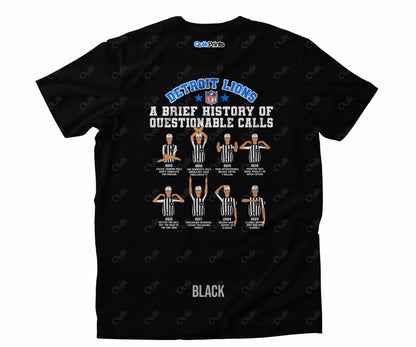 Detroit Football - A Brief History of Questionable Calls