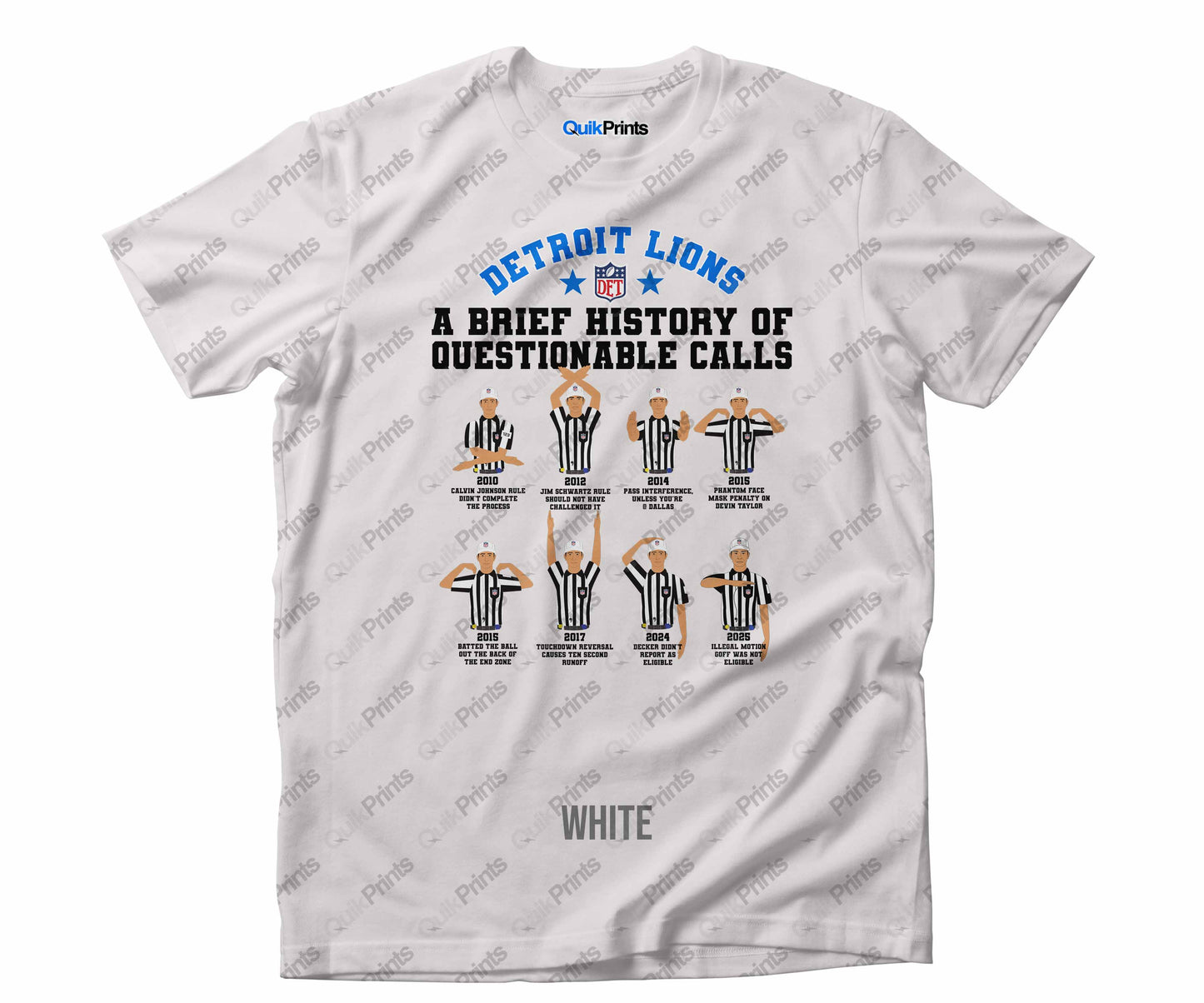 Detroit Football - A Brief History of Questionable Calls