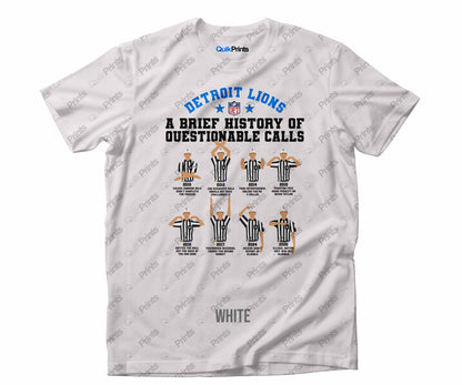 Detroit Football - A Brief History of Questionable Calls