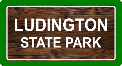 Custom Michigan State Park Sticker