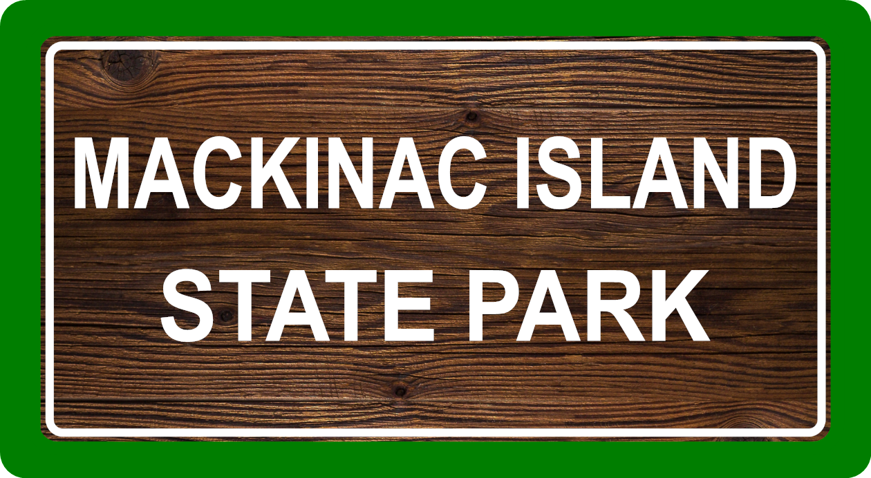 Custom Michigan State Park Sticker