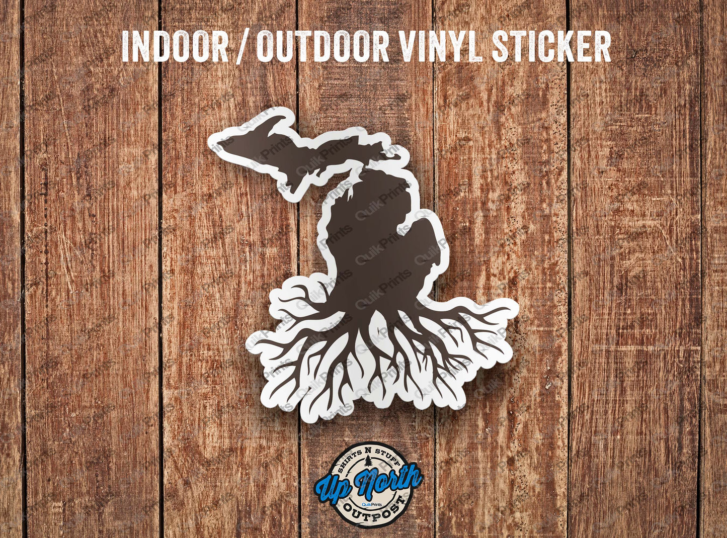 Michigan Roots Sticker