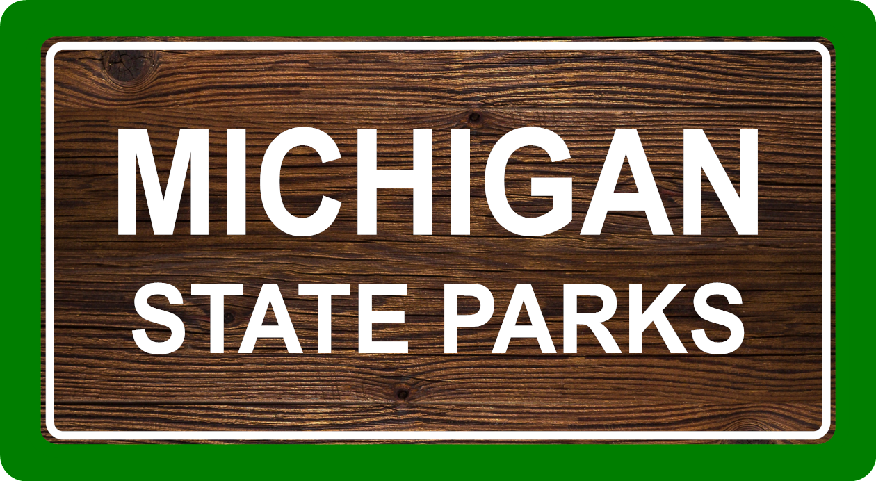 Custom Michigan State Park Sticker