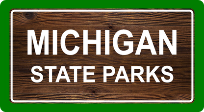 Custom Michigan State Park Sticker