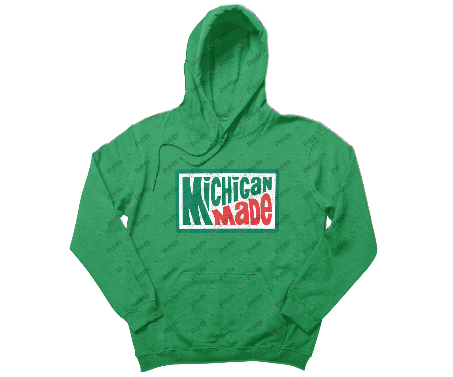 Michigan Made Hoodie (Vintage Print)