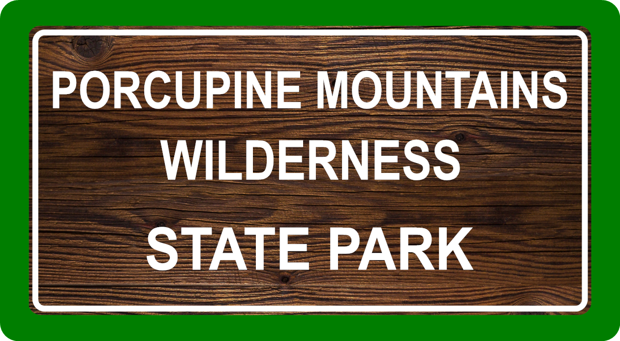 Custom Michigan State Park Sticker