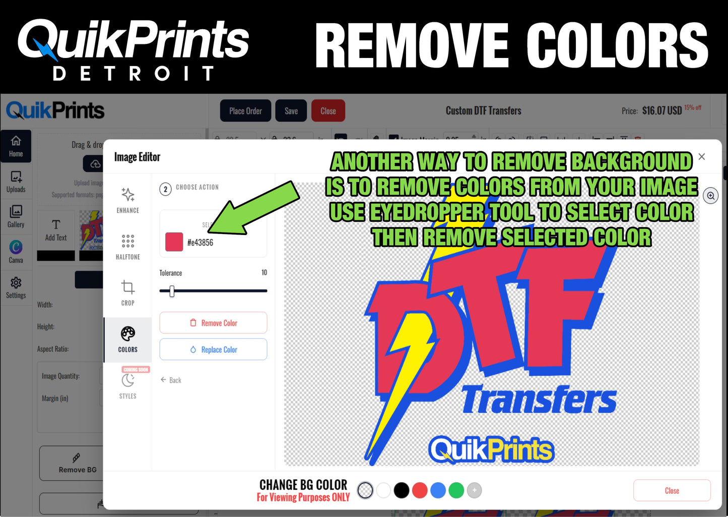 Custom DTF Transfers