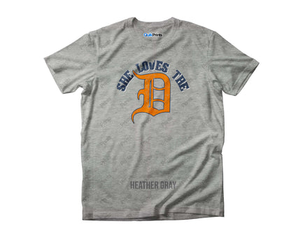 She Loves the D (Orange)