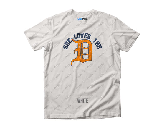 She Loves the D (Orange)