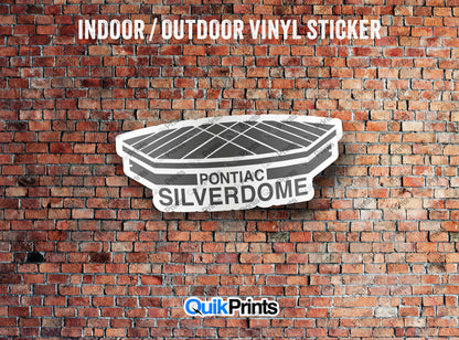 Pontiac Silverdome Sticker