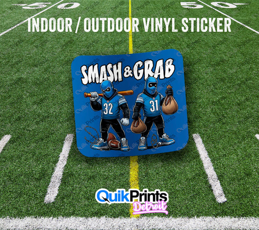 Smash & Grab Sticker