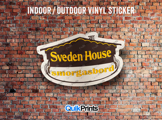 Sveden House Smorgasbord Sticker