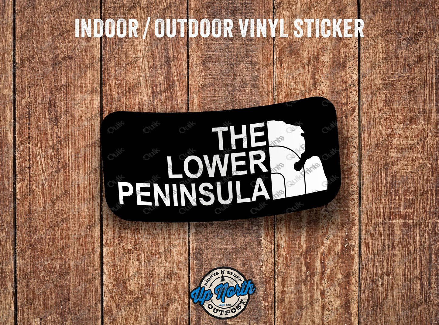 The Lower Peninsula Sticker