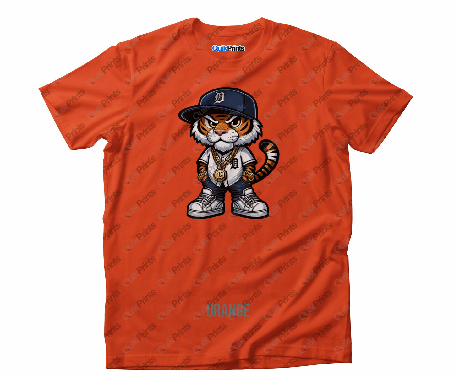 Tiger Wearing Jersey