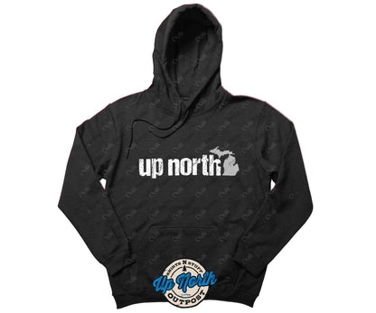Up North Michigan Hoodie (Vintage Print)