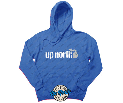 Up North Michigan Hoodie (Vintage Print)