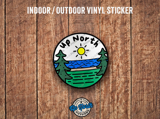 Up North Sticker